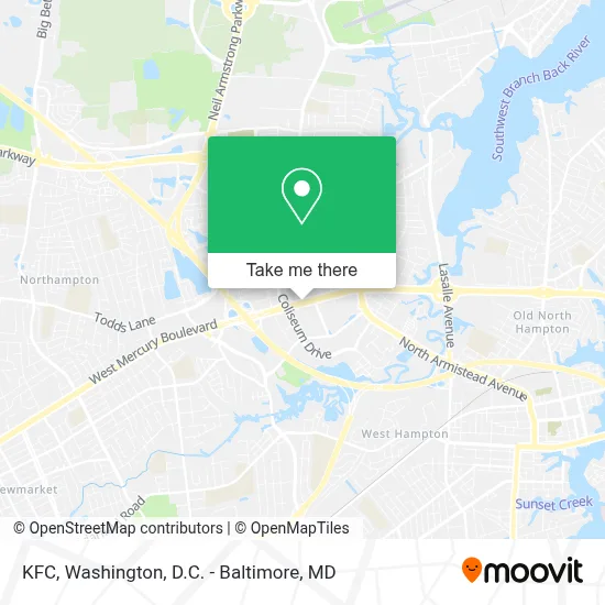 Kfc map