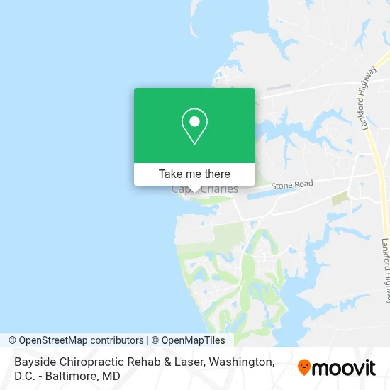 Bayside Chiropractic Rehab & Laser map