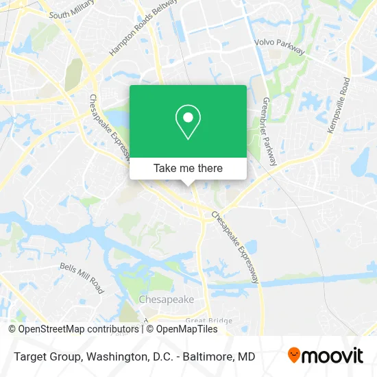 Target Group map