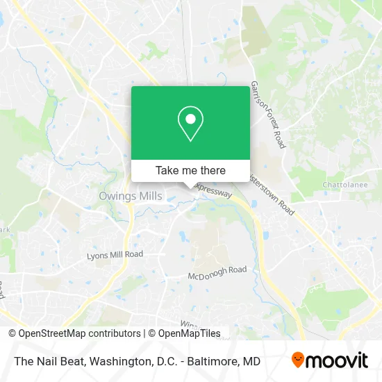 The Nail Beat map