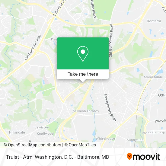 Truist - Atm map