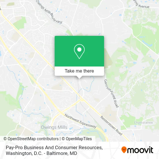 Pay-Pro Business And Consumer Resources map