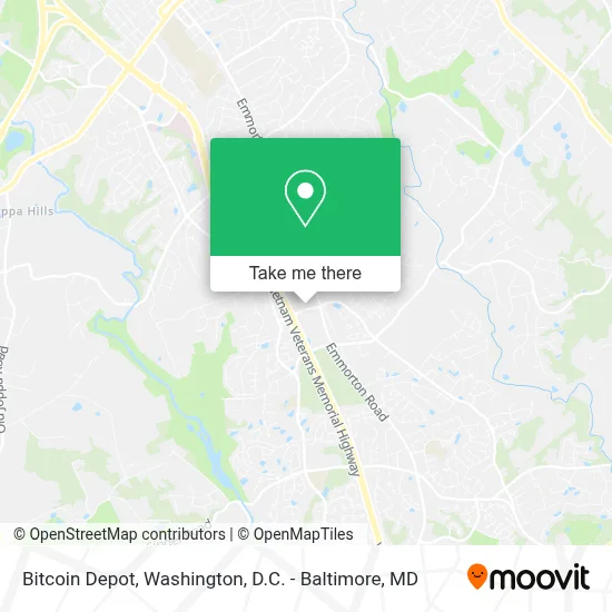Bitcoin Depot map