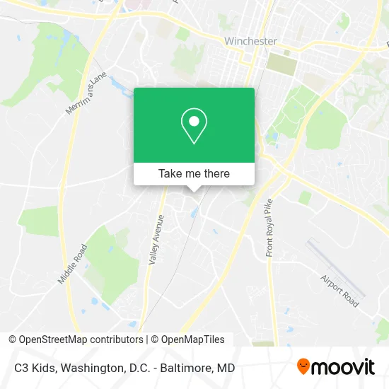C3 Kids map