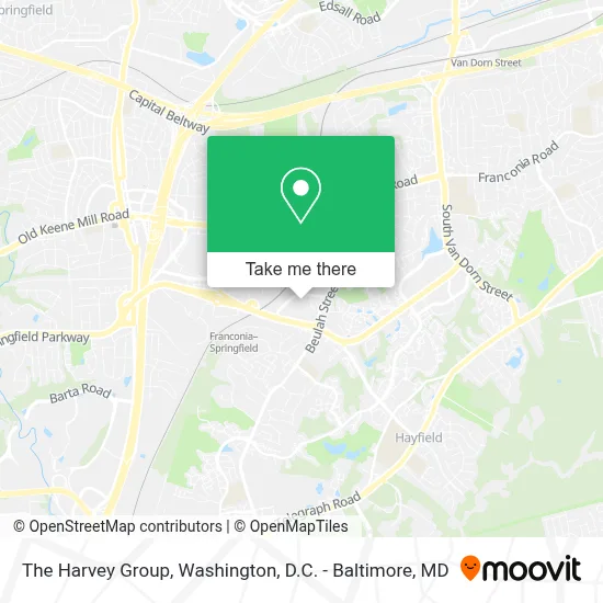 The Harvey Group map