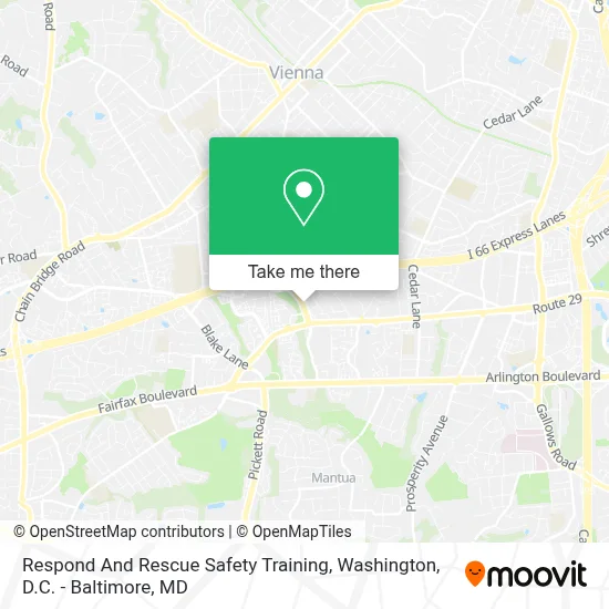 Respond And Rescue Safety Training map