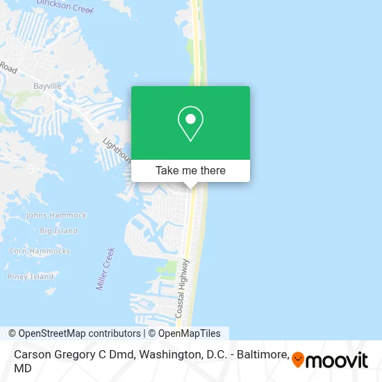 Carson Gregory C Dmd map