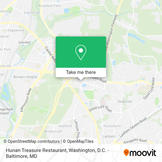 Hunan Treasure Restaurant map