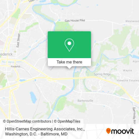 Hillis-Carnes Engineering Associates, Inc. map
