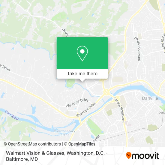 Walmart Vision & Glasses map