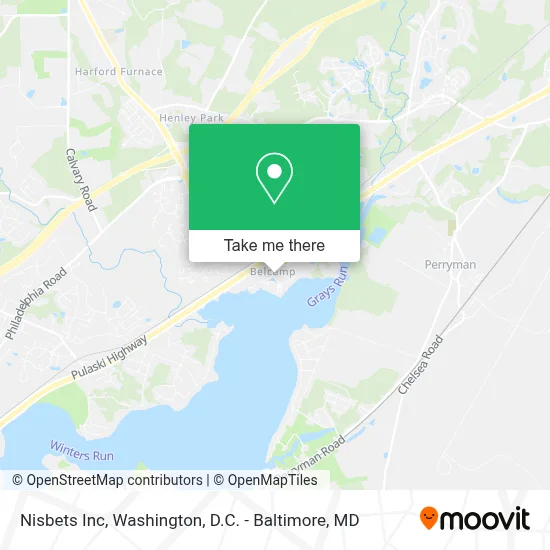 Nisbets Inc map