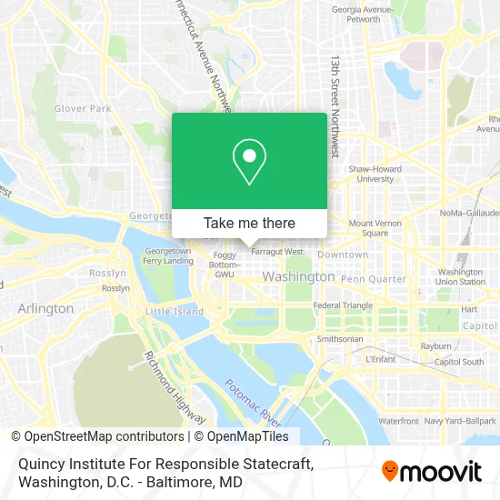 Quincy Institute For Responsible Statecraft map