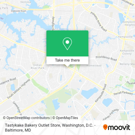 Tastykake Bakery Outlet Store map
