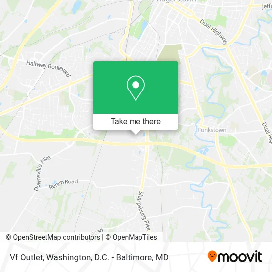 Vf Outlet map