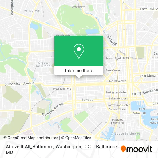 Above It All_Baltimore map
