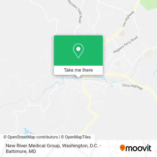 New River Medical Group map
