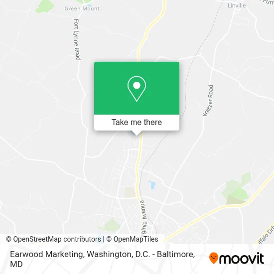 Earwood Marketing map