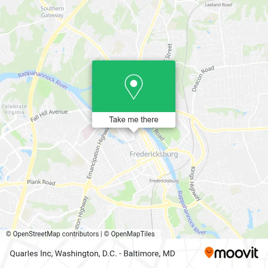 Quarles Inc map