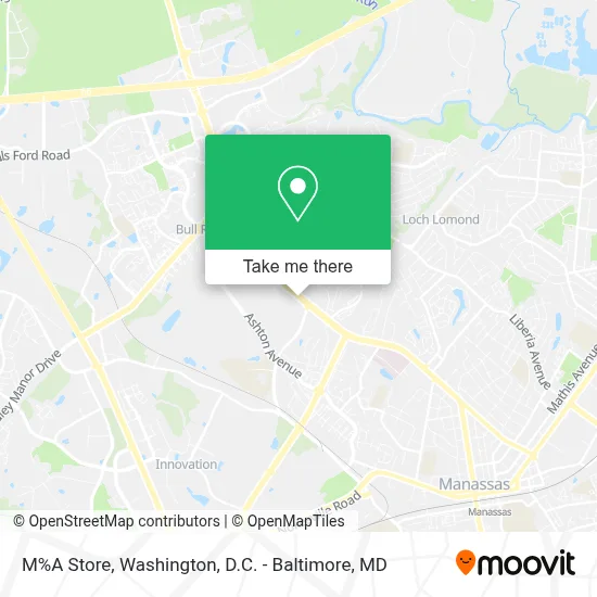 M%A Store map