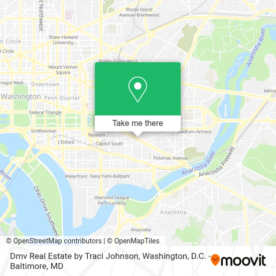 Dmv Real Estate by Traci Johnson map