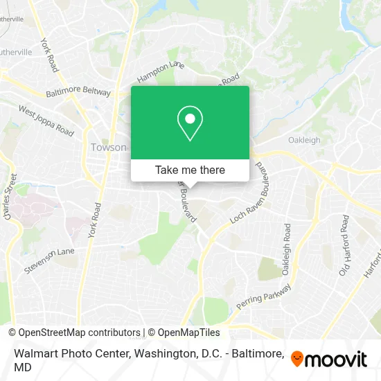 Walmart Photo Center map