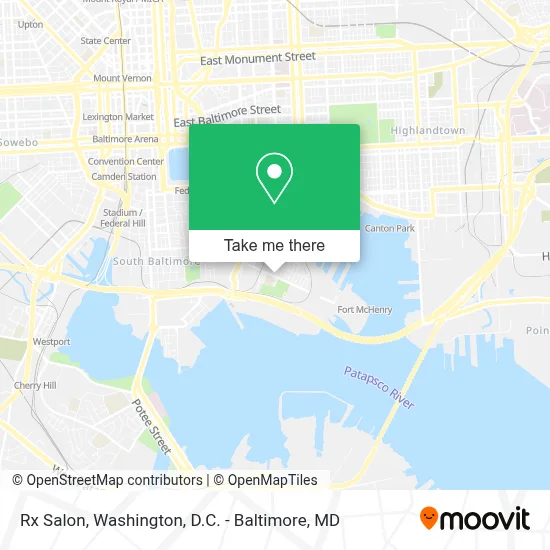 Rx Salon map