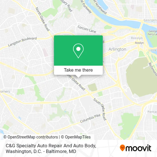 C&G Specialty Auto Repair And Auto Body map