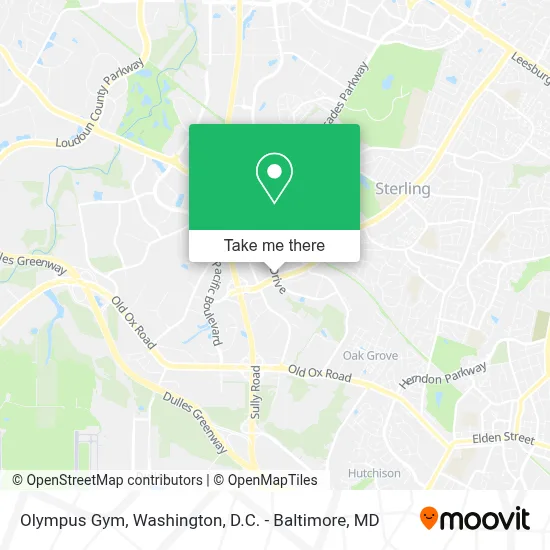Olympus Gym map