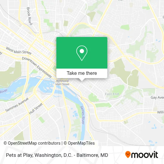 Pets at Play map