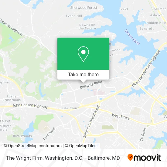 The Wright Firm map