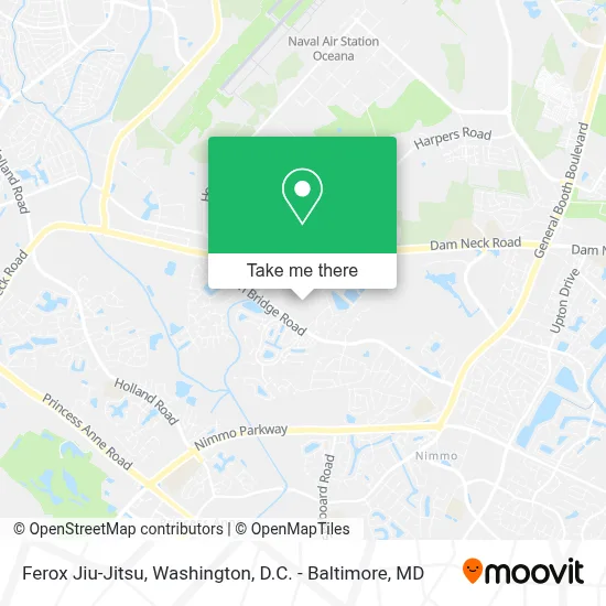 Ferox Jiu-Jitsu map