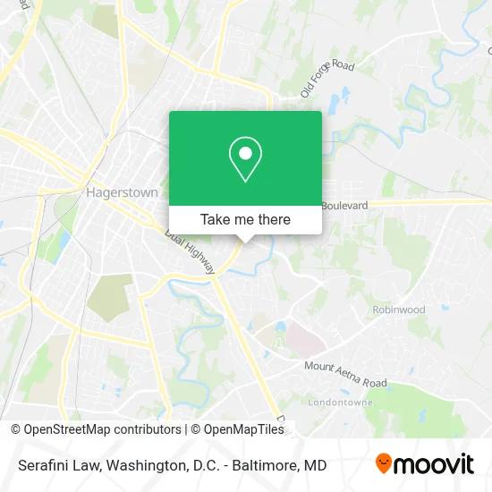 Serafini Law map