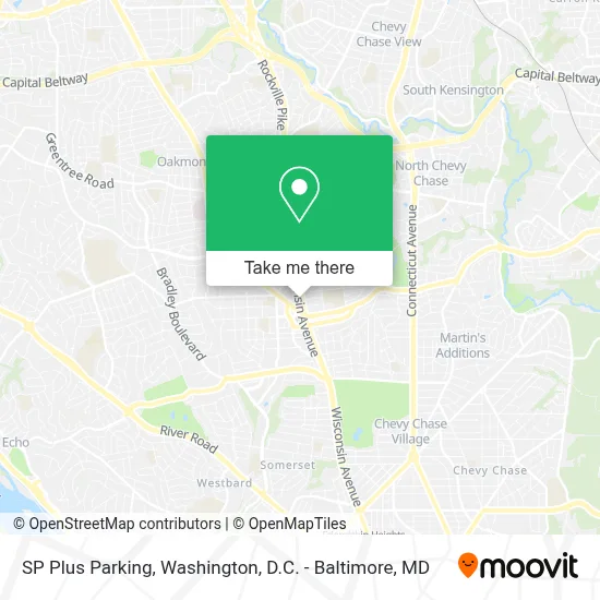 SP Plus Parking map