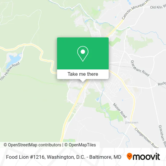 Food Lion #1216 map