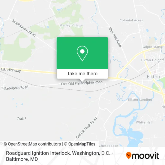 Roadguard Ignition Interlock map
