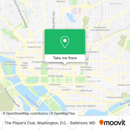 The Player's Club map