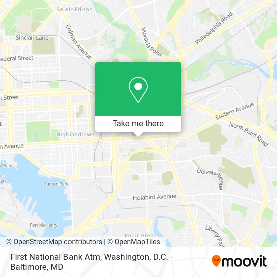 First National Bank Atm map