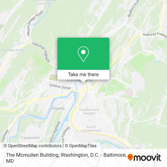 The Mcmullen Building map