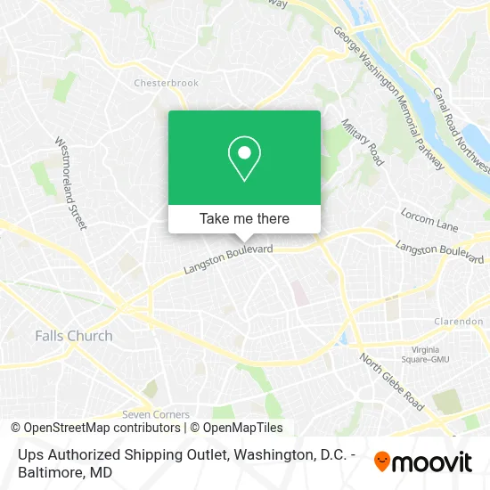 Ups Authorized Shipping Outlet map