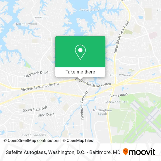 Safelite Autoglass map