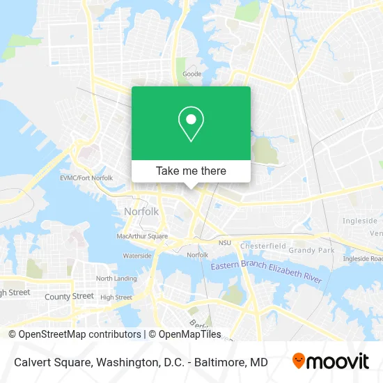 Calvert Square map