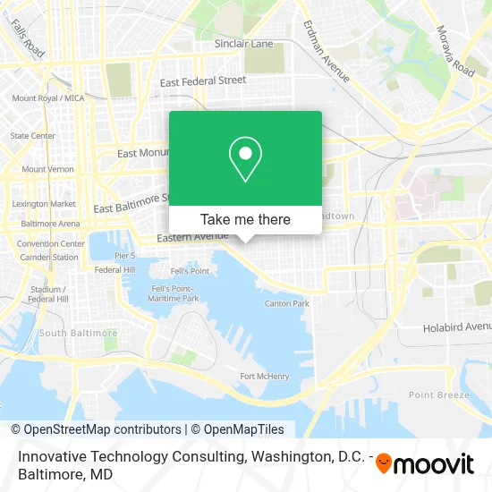 Innovative Technology Consulting map