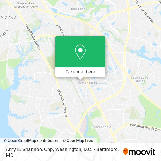 Amy E. Shannon, Cnp map