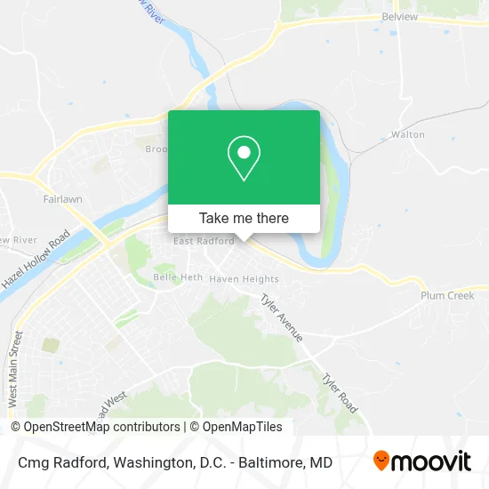 Cmg Radford map