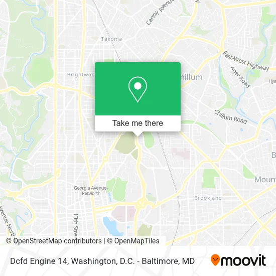 Dcfd Engine 14 map
