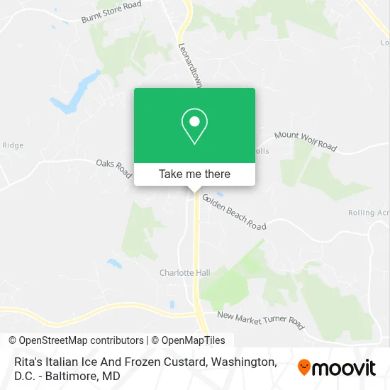 Rita's Italian Ice And Frozen Custard map