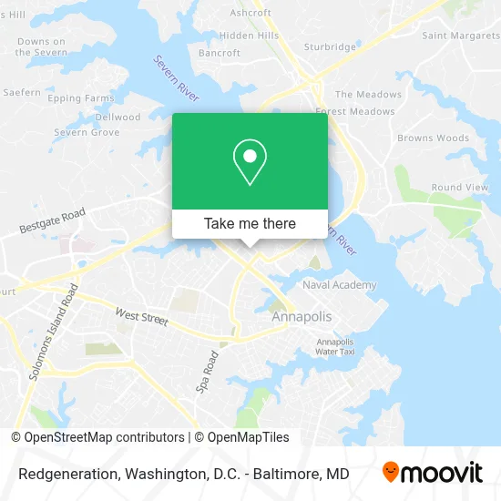 Redgeneration map