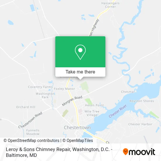 Leroy & Sons Chimney Repair map