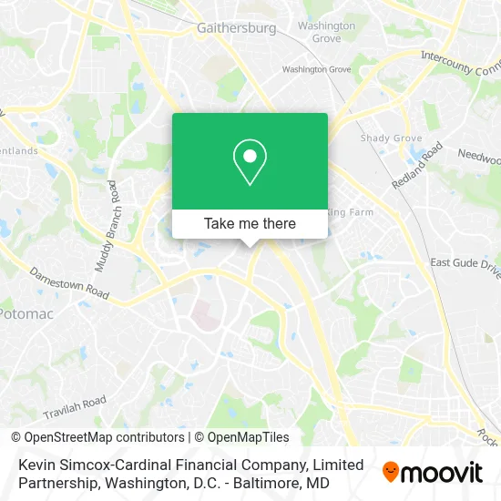 Kevin Simcox-Cardinal Financial Company, Limited Partnership map