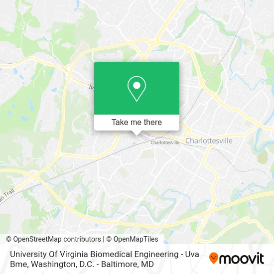 University Of Virginia Biomedical Engineering - Uva Bme map